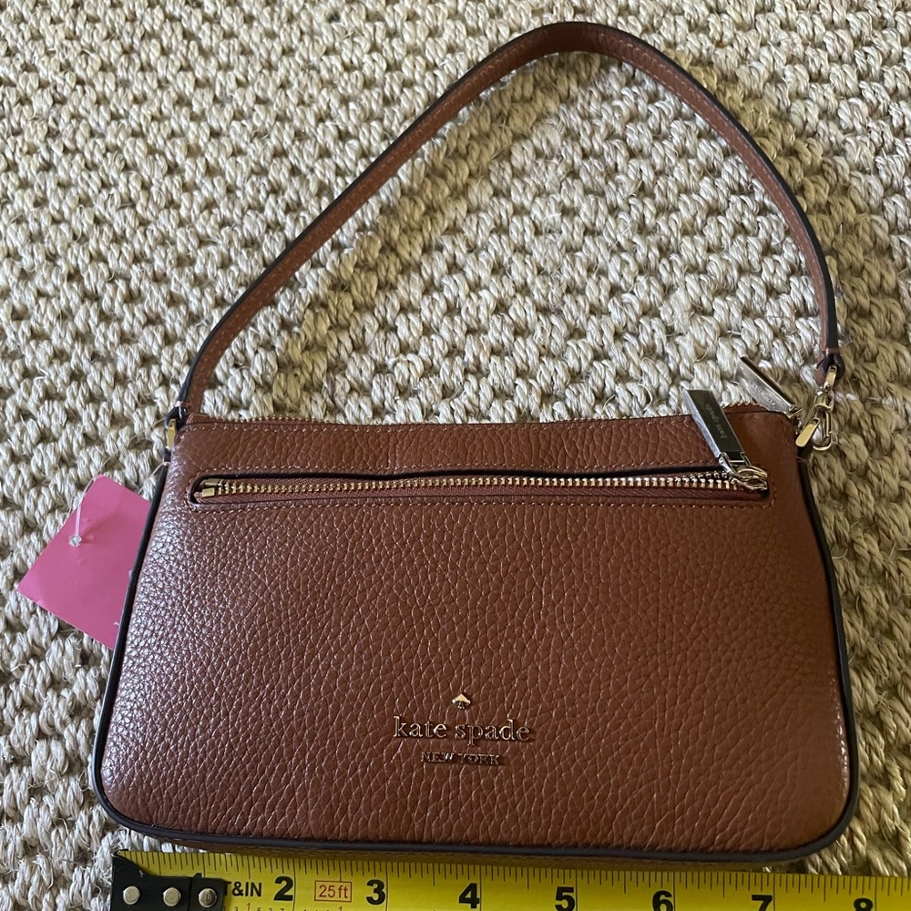Kate Spade Brown. Genuine Leather Handbag. NWT. Brand new.